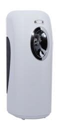 Diffusore di fragranze IDEALSPRAY per bombolette da 250 ml, H210 x P82 x L82 mm, bianco