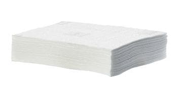 Lingettes jetables TASKI blanches en tissu non tissé Taille : 85 cm