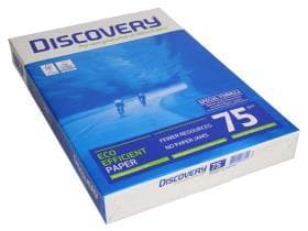 Kopierpapier Discovery, A3, 75 gm2, hochweiss, FSC-zertifiziert, hochvolumig