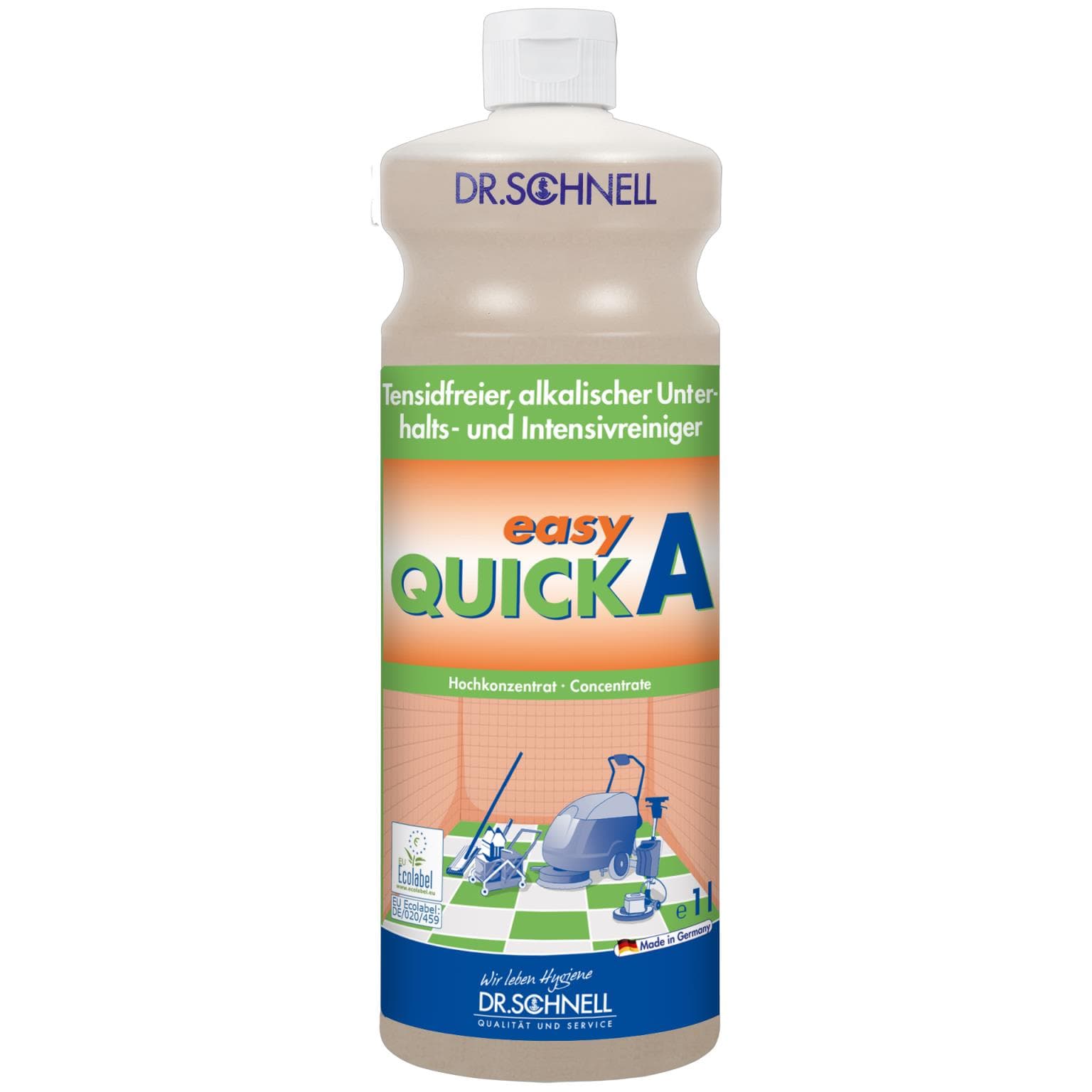 Easy Quick A, tensidfreier, alkalischer  Unterhalts - und Intensivreiniger