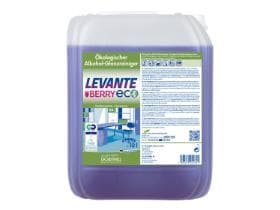 Levante Berry ECO, Detergente lucidante ecologico a base alcolica, liquido altamente concentrato