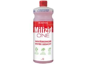 Milizid ONE, nettoyant sanitaire et détartrant, 100 % régénératif.