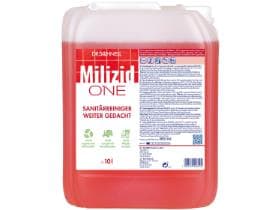 Milizid ONE, nettoyant sanitaire et détartrant, 100 % régénératif.