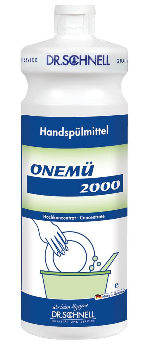 ONEMÜ 2000, detersivo universale per la pulizia e il lavaggio delle stoviglie