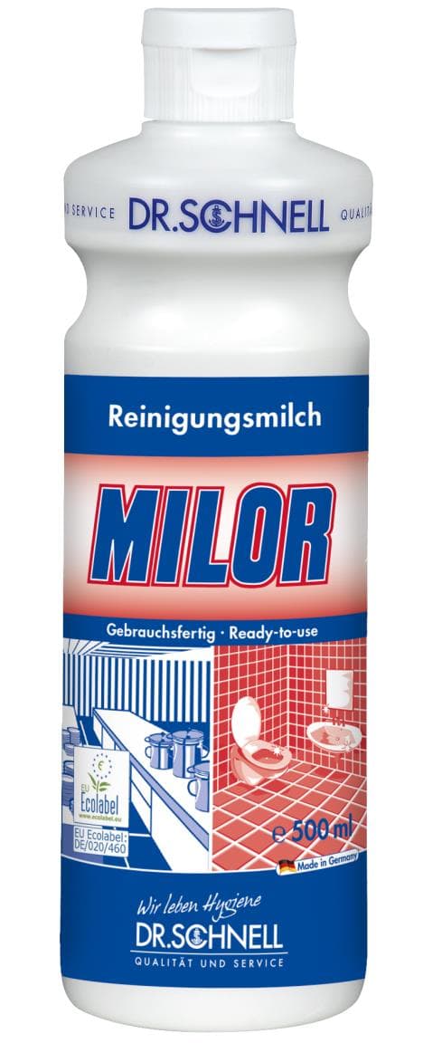 MILOR, latte detergente delicato per tutte le superfici, in cucina
