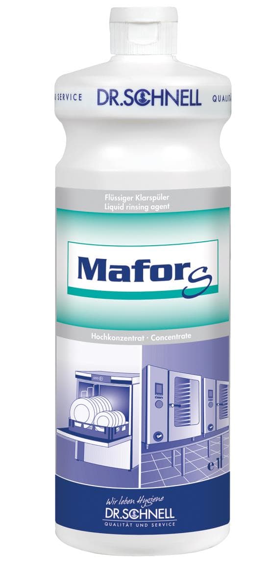 Mafor S, brillantante per lavastoviglie, universale, acido