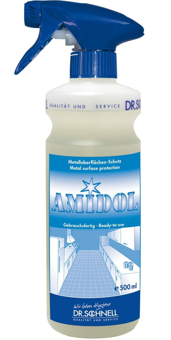 Amidol, Metalloberflächen-Schutz inkl. Sprühpumpe, Edelstahlpflege