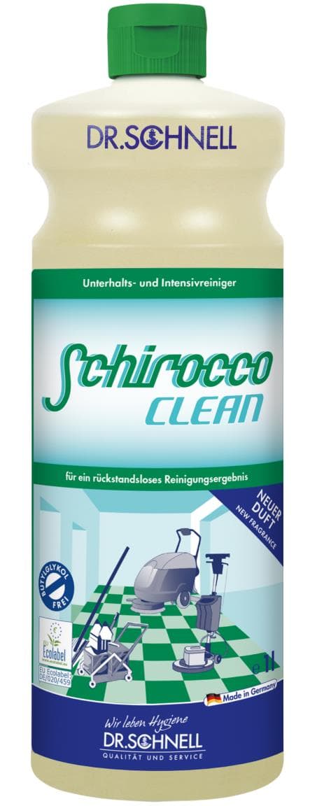 Schirocco CLEAN, Intensiver Boden- Schnellreiniger, zur Entfernung von