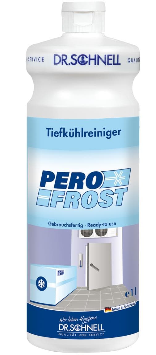 PERO FROST detergente per congelamento profondo per la pulizia intensiva e delicata dei pavimenti,