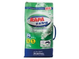 Rapa Extra, detersivo in polvere disinfettante per bucato senza fosfati, 12 kg