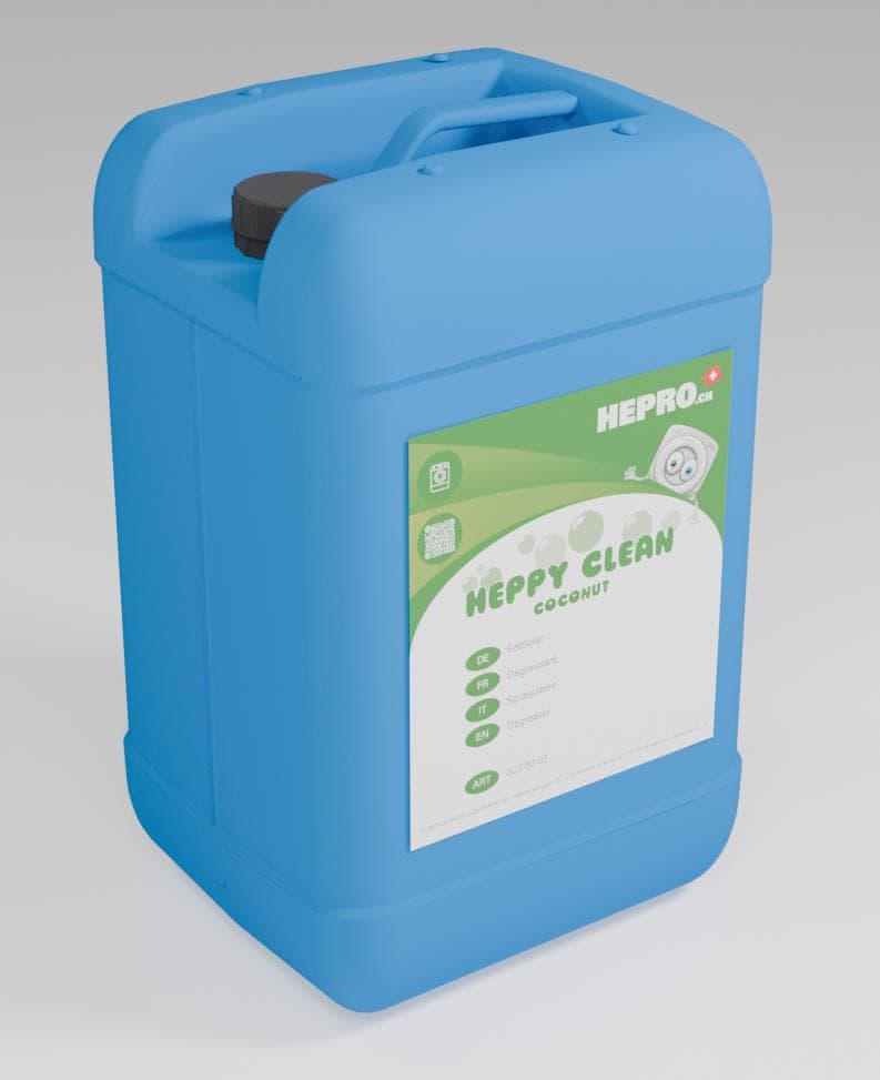 Sgrassatore HEPPY CLEAN COCONUT, per la rimozione ottimale di