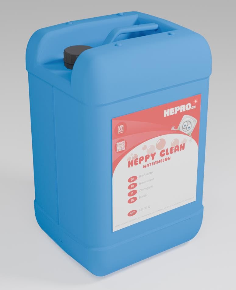 Agente sbiancante HEPPY CLEAN WATERMELON, ideale trasportatore di ossigeno
