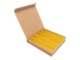 Luxbox avec fermeture magnétique, Kraft 165x165/30mm, livrée debout