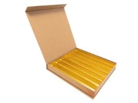 Luxbox avec fermeture magnétique, Kraft 245x245/20mm, livrée debout