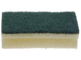 Éponges de nettoyage 3M Scotch-Brite 13-21 vertes/blanches, polyvalentes