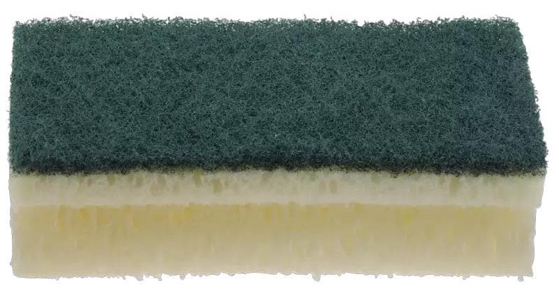 Éponges de nettoyage 3M Scotch-Brite 13-21 vertes/blanches, polyvalentes