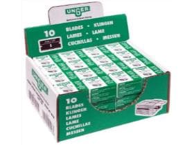 Lame di ricambio, da 4 cm in confezione da 10 con contenitore per le lame usate.