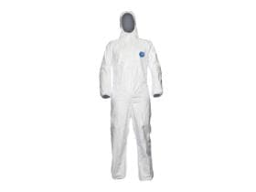 Combinaison de protection DuPont™ Tyvek® 500 Xpert, CHF5, blanche, combinaison avec cagoule 3 pièces