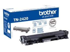Toner BROTHER pour imprimante laser monochrome, noir, environ 3000 pages, 1 pièce.