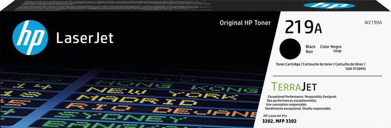 Toner a colori HP, Toner nero HEWLETT-PACKARD, 219A, circa 1300 pagine, 1 pezzo.