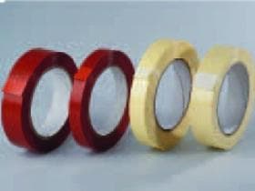 Klebeband Strapping Typ 165, 68 my 12 mm x 66 lfm, orange, Karton à 8 kg