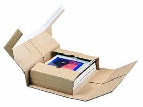 Versandverpackung Colompac braun Nutzmass 360 x 265 x -80 mm, mit