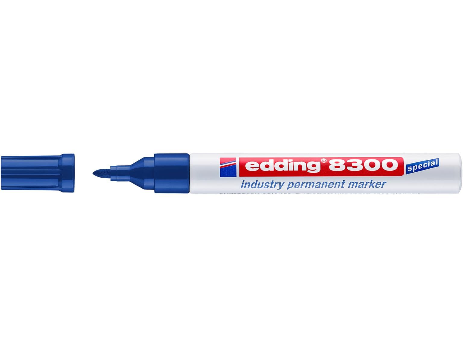 edding Permanentmarker 8300 blau Rundspitze 1,5-3mm