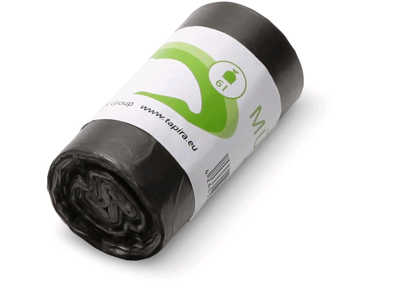 Einlagebeutel Tapira Pur HDPE 6 lt 310 x 370 mm, 5 my, grau