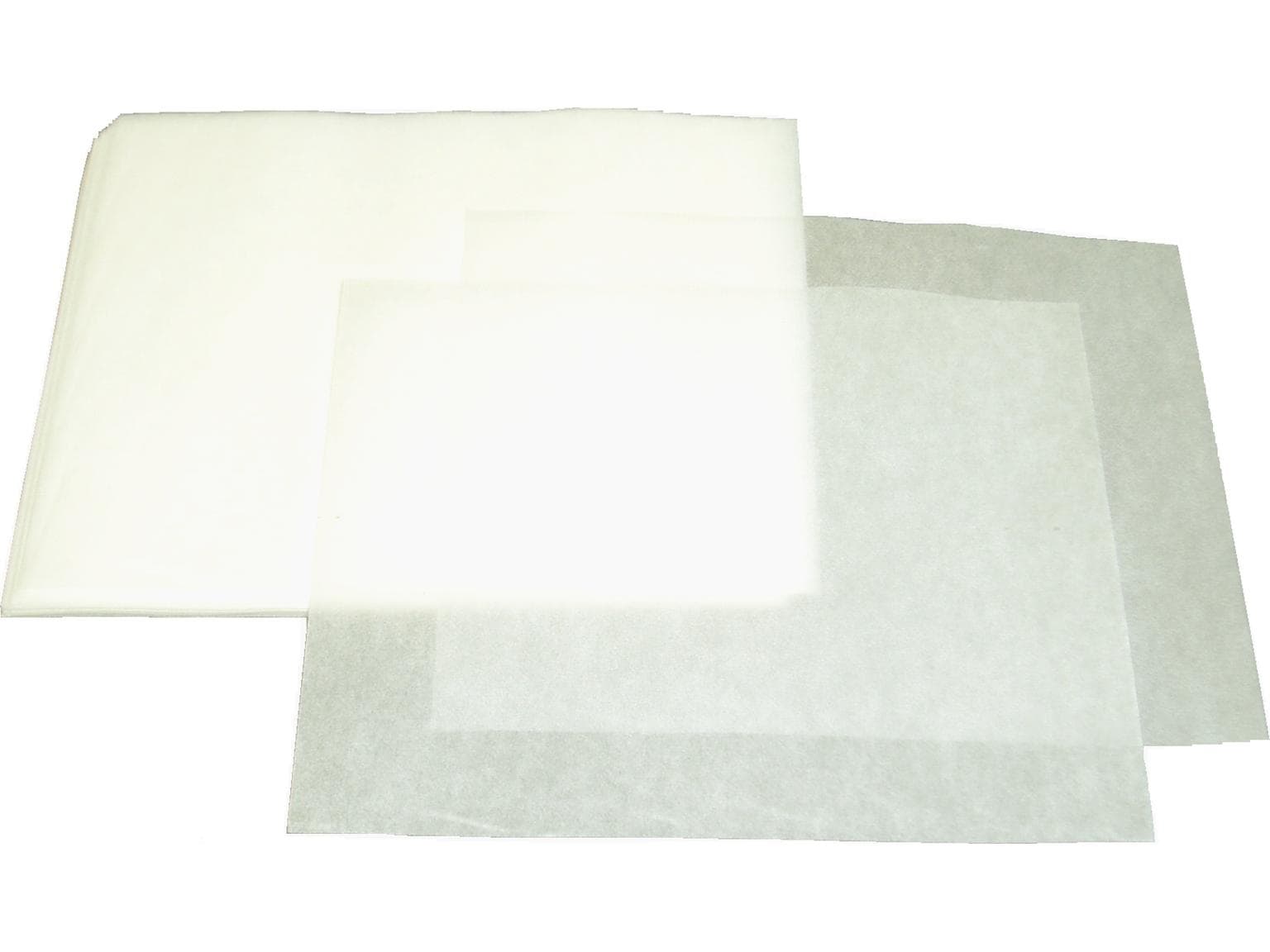 Pergamin-Zuschnitte 9 x 12 cm 40 gm2 gebleicht, fettdicht, lebensmittelecht