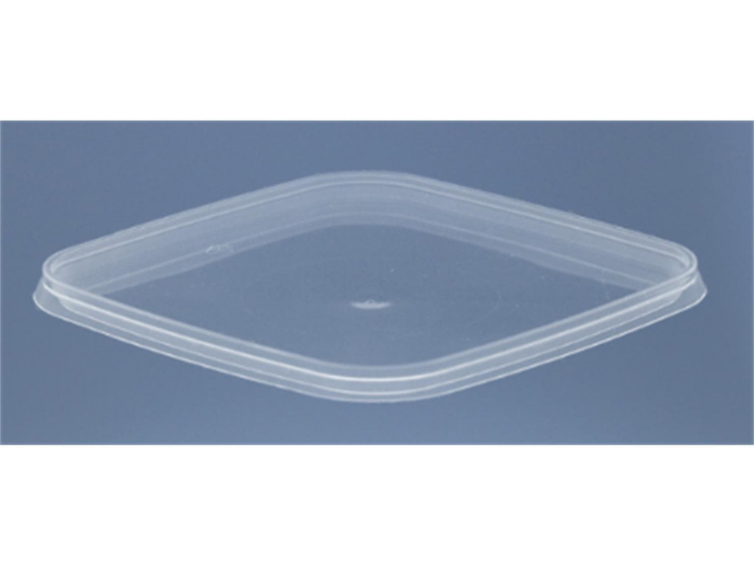 Deckel aus PP transparent, passend zu Schale rechteckig (Art. Nr. 201345)