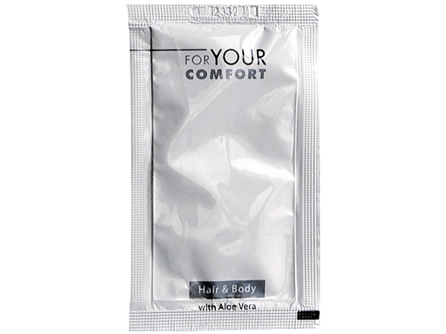 Bad-Duschgel+Shampoo 10 ml, im Beutel For your Comfort