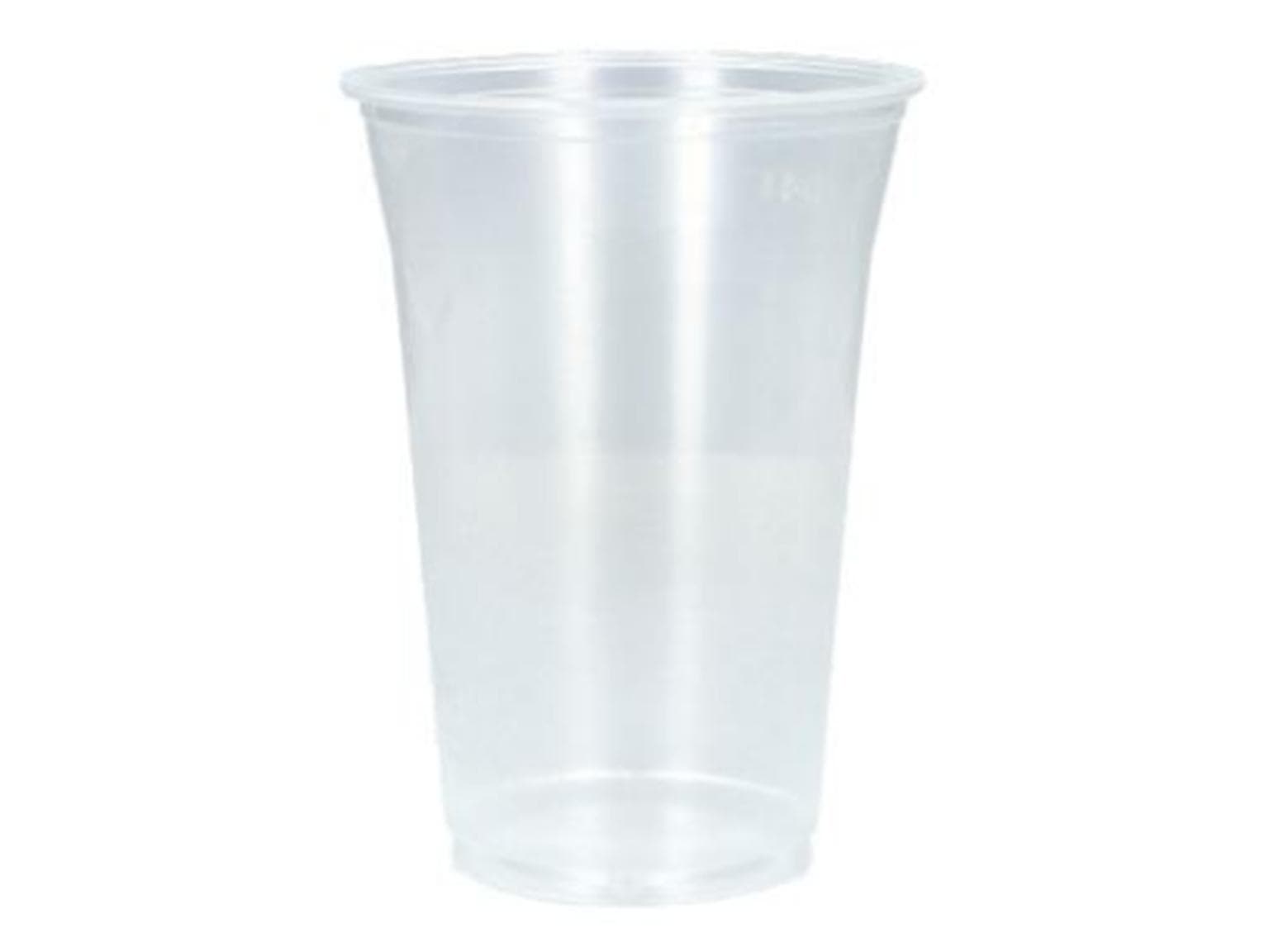 Trinkbecher aus PP, 4 dl, transparent, ungerillt, geeicht, ø 95 mm, H: 130 mm