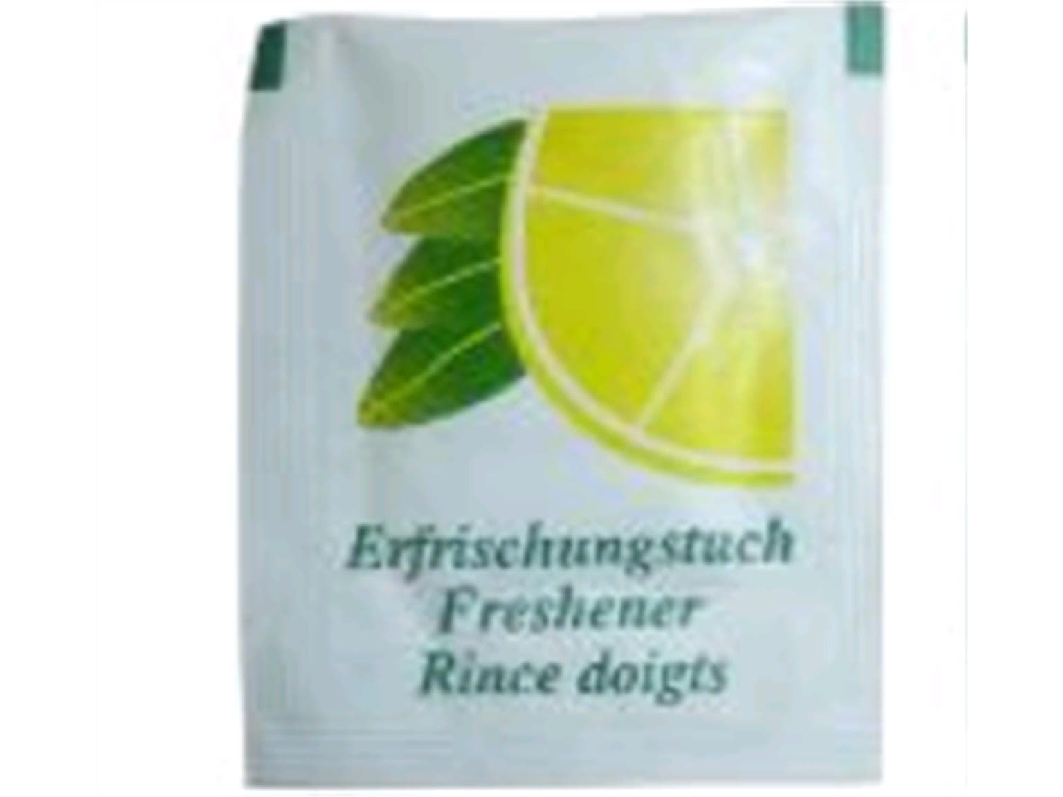 Erfrischungstücher neutral 50 x 60 mm, "Citrus" (Tuchgrösse