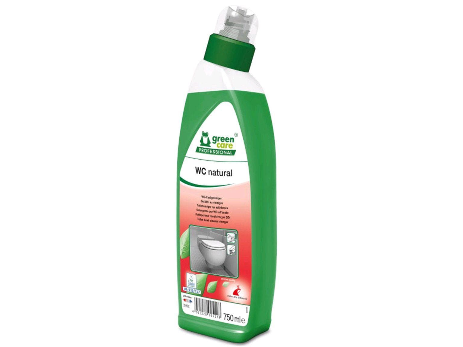 WC natural, Sanitärreiniger saurer WC-Reiniger, der mittels der