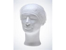 Klipphauben ECO PLUS aus Vliesstoff weiss, mit Gummizug, Grösse Ø51 cm,