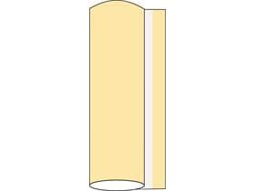 Tischtuchrollen Airlaid Pearl-Coating, 119 cm x 25 lfm, creme
