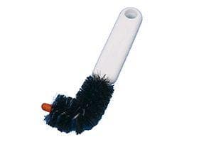 Bürste für Waschbeckenüberlauf, weiss ideale Form zur Reinigung des