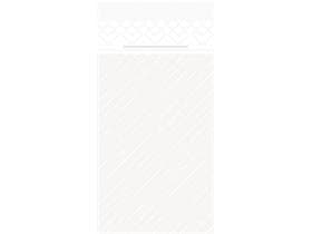 Besteckserviette Tissue-Deluxe, 40x40cm, 1/8 Falz, weiss