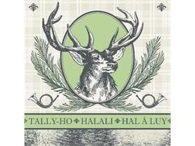 Servietten Airlaid, 40 x 40 cm, 1/4 Falz, HALALI