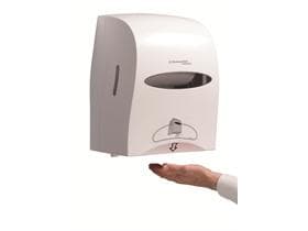 Rollenhandtuchspender, elektronisch H 417 x B 318 x T 257 cm, weiss