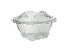 Salatschale "SEKIPACK" 250 ml rund aus PET/rPET, transparent,
