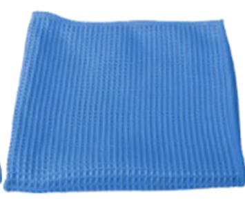 Micro-Waffeltuecher XL, Honeycomb aus Microfaser,blau, 22 x 6 x 22 cm,