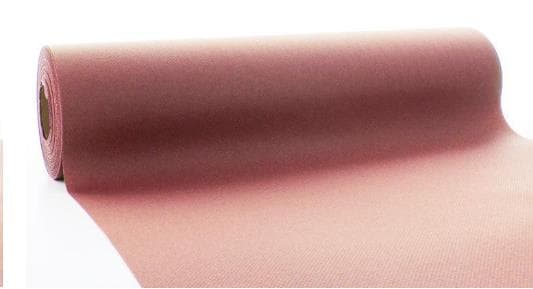 Tischläufer Airlaid, 40 cm x 24 lfm, "Tonja" antik-rosé
