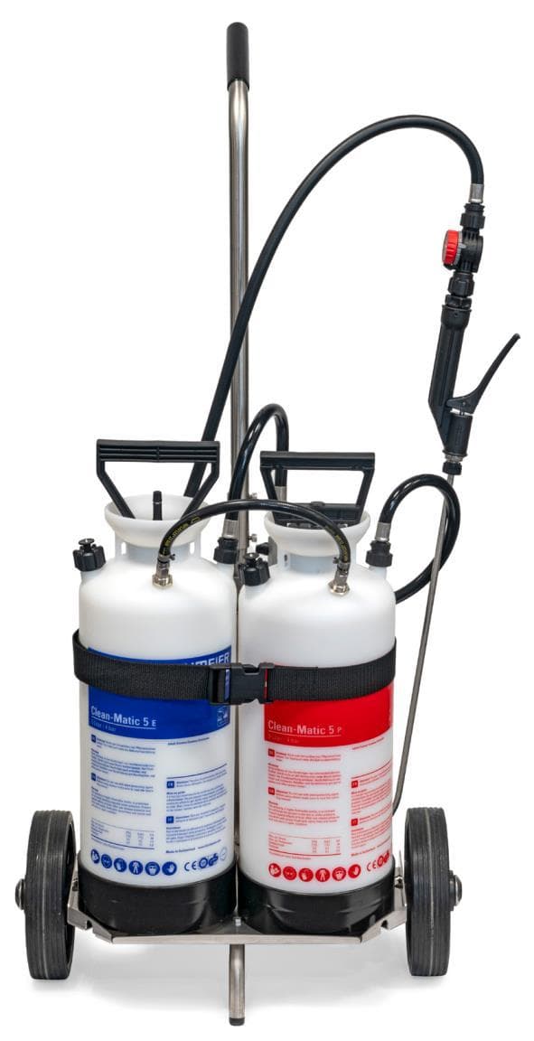 Arvox Twin Sprayer Max 2 x 5 l Druckspeicher-Sprühgerät für ARVOX PRO