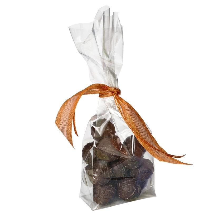 Blockbodenbeutel OPPA 40 my transparent, 100 + 50 x 280 mm