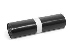 Abfallsäcke aus LDPE , 70 my 630/600 x 1'350 mm, schwarz opak