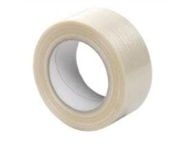 Filamentband, 25 mm x 50 lfm längsverstärkt, Karton à 5.5 kg