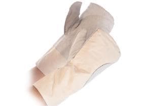 Fausthandschuhe Hitzeschutz"Oktoberfest" Baumwolle, 36 cm, natur, langlebig