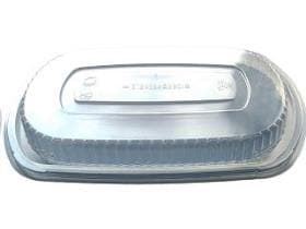 Domdeckel aus PP transparent, Höhe 35 mm, passend zu Menüschale