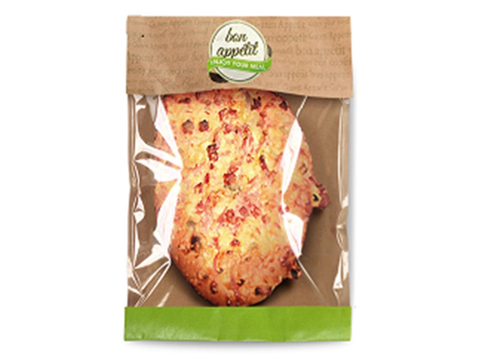 Snack Range Loc Bag Razor, 17 x 24,5 cm Kraft brun ingraissable + fenêtre de visualisation en